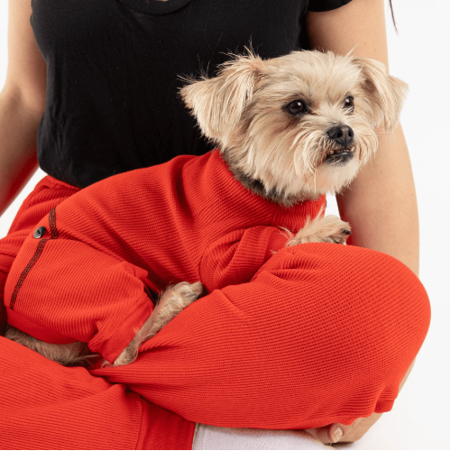 Dog / Parent Thermal Pajama Bundle
