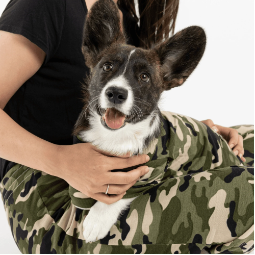 Matching Dog And Owner Pajamas Bundle - Camo