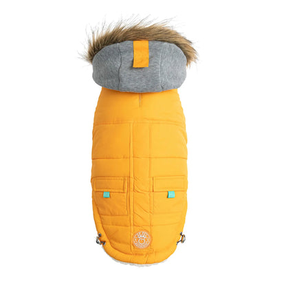 Cosy Pooch Winter Sailor Parka - Yellow