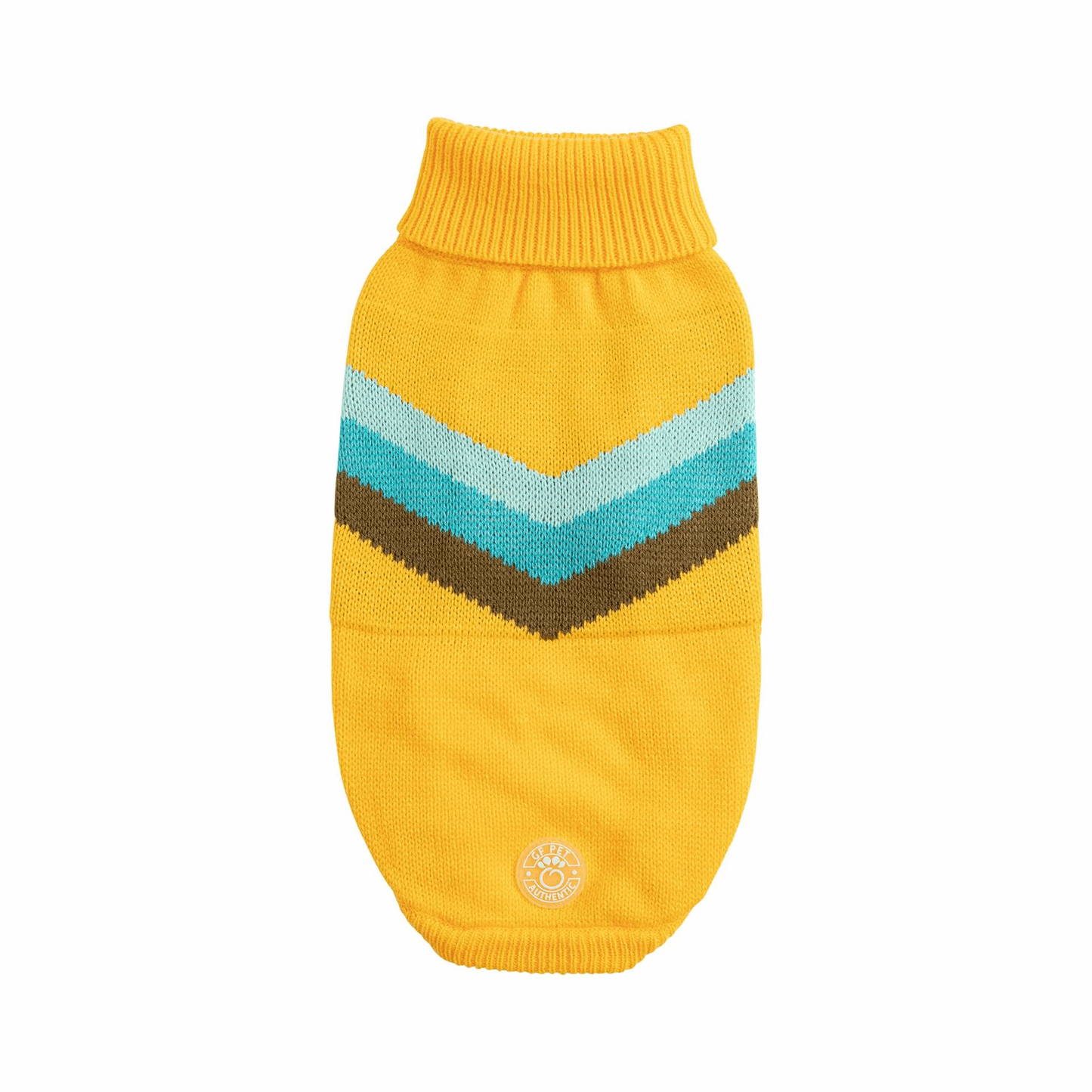 Cosy Pooch Alpine Sweater - Yellow