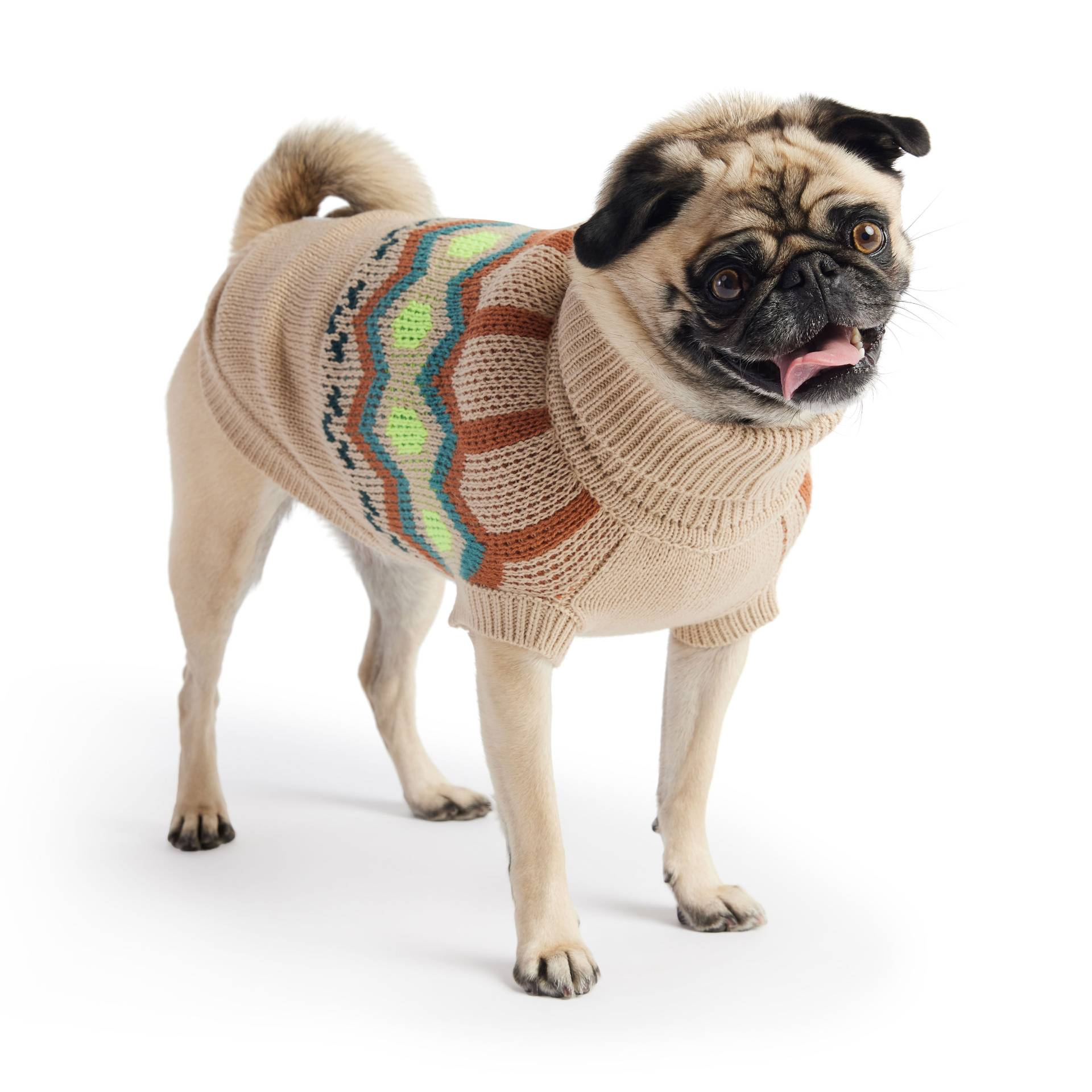 Cosy Pooch Heritage Sweater - Sand