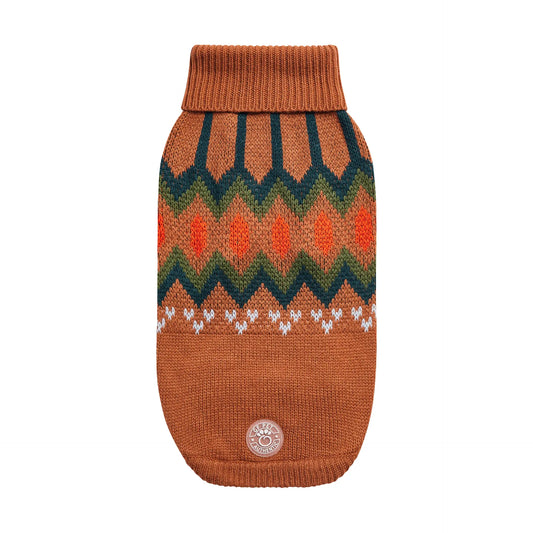 Cosy Pooch Heritage Sweater - Hazel