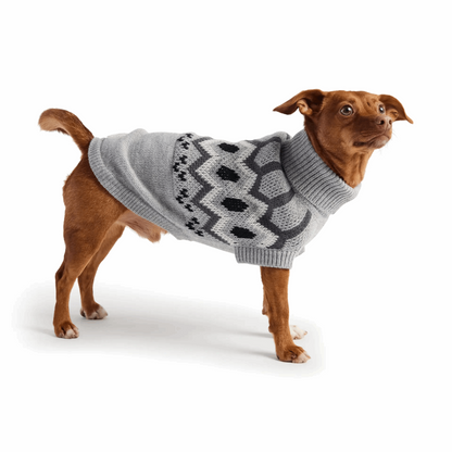 Heritage dog Sweater - Grey Mix