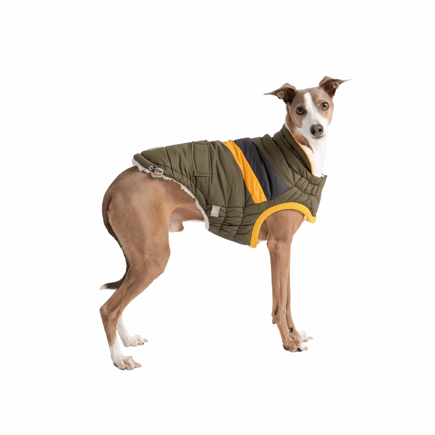 Cosy Pooch Alpine Puffer - Dark Khaki