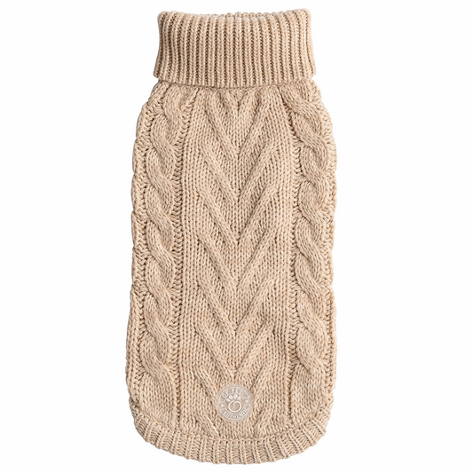 Cosy Pooch Chalet Sweater - Oatmeal