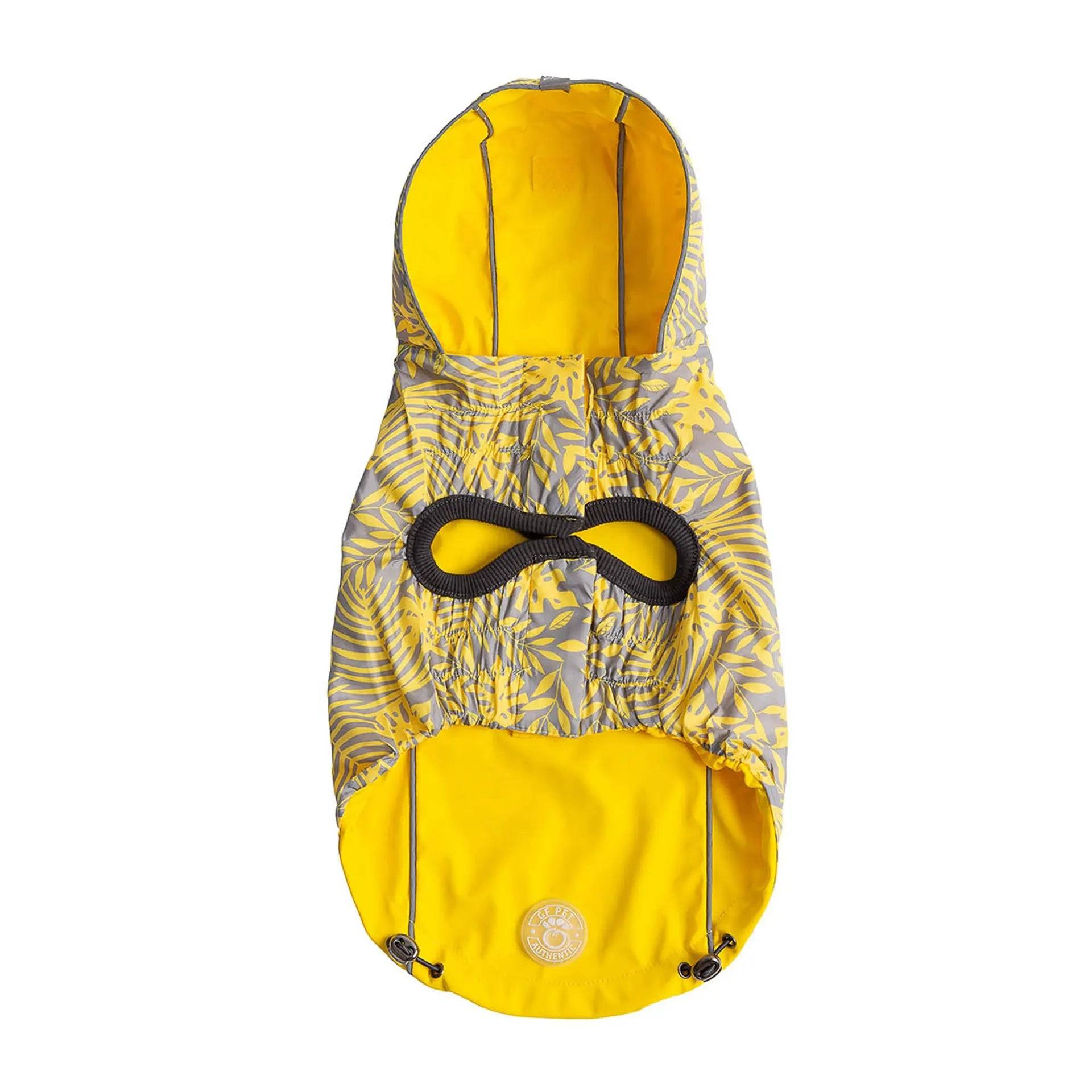 Cosy Pooch Reversible Elasto-Fit Raincoat - Yellow