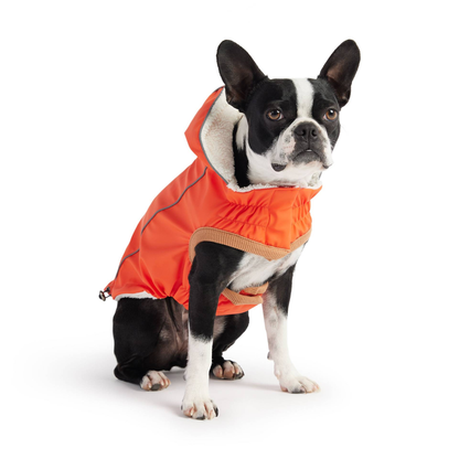 Cosy Pooch Insulated Raincoat - Orange