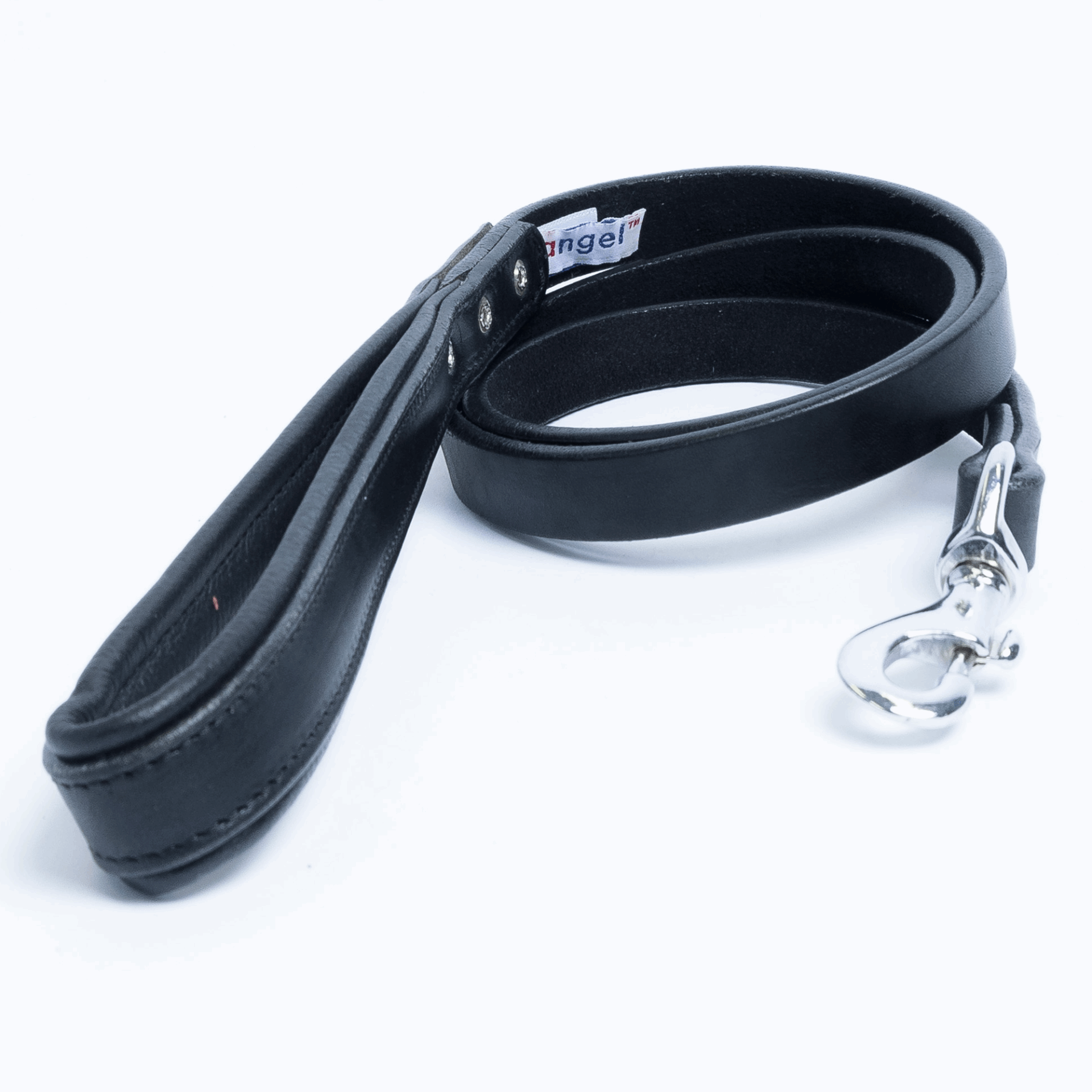 Leather Dog Leash with padded handle