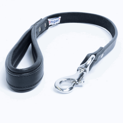 Leather Dog Leash with padded handle