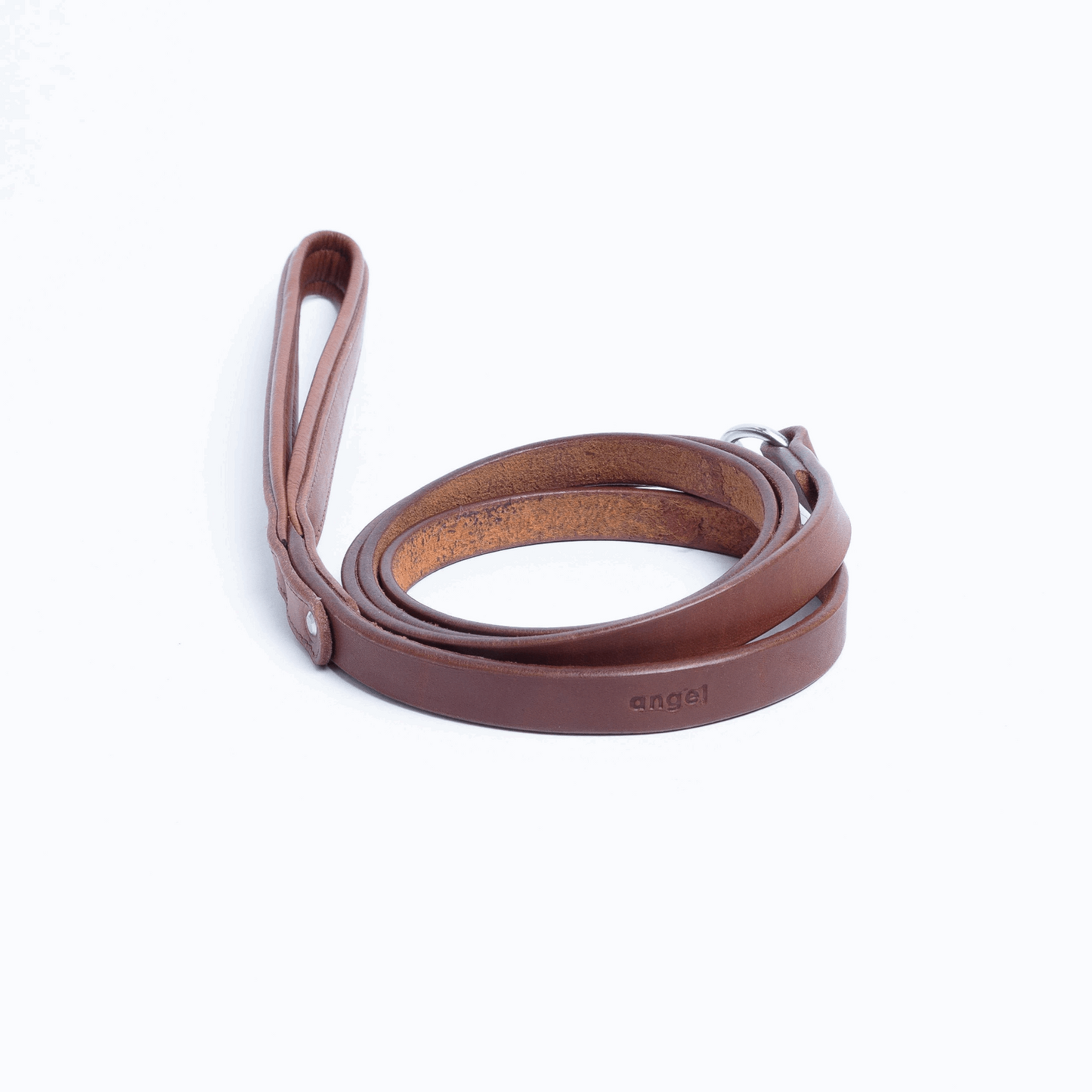 Leather Dog Leash with padded handle