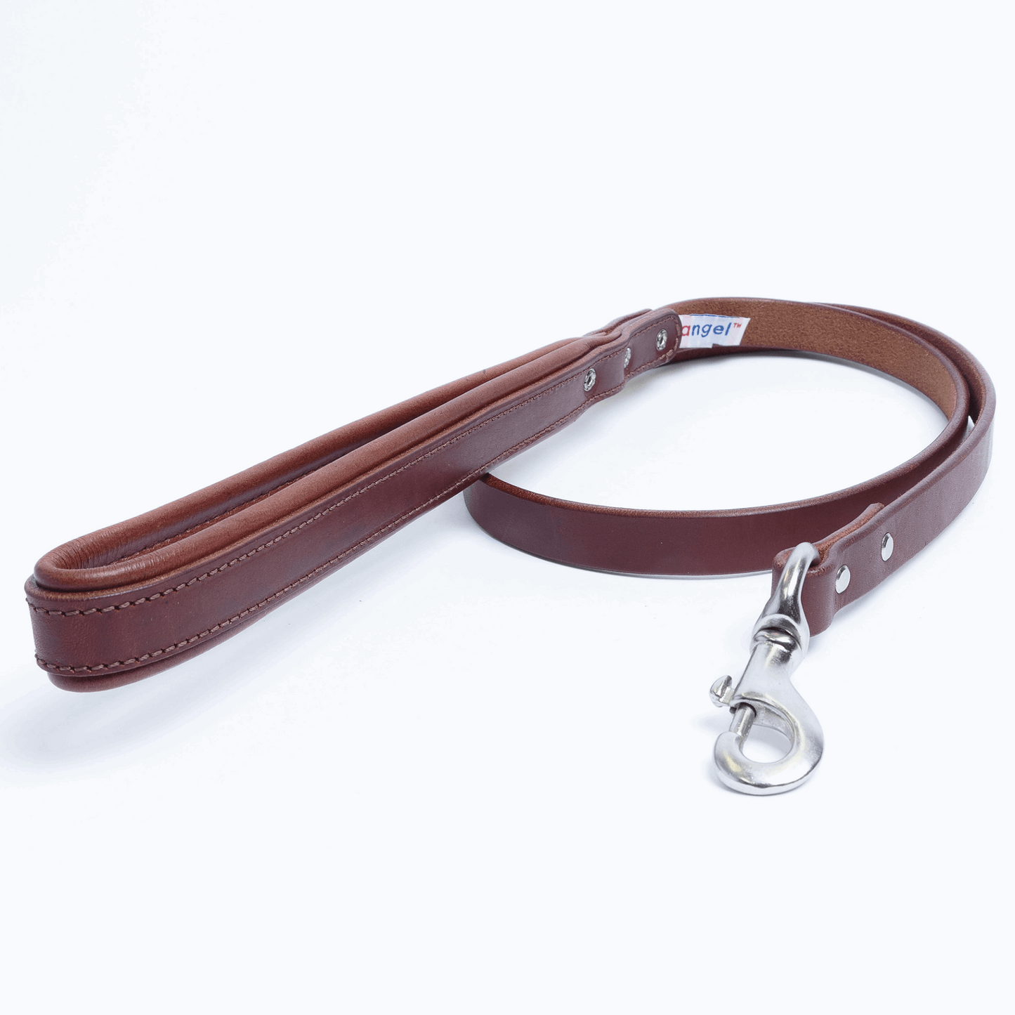 Leather Dog Leash with padded handle