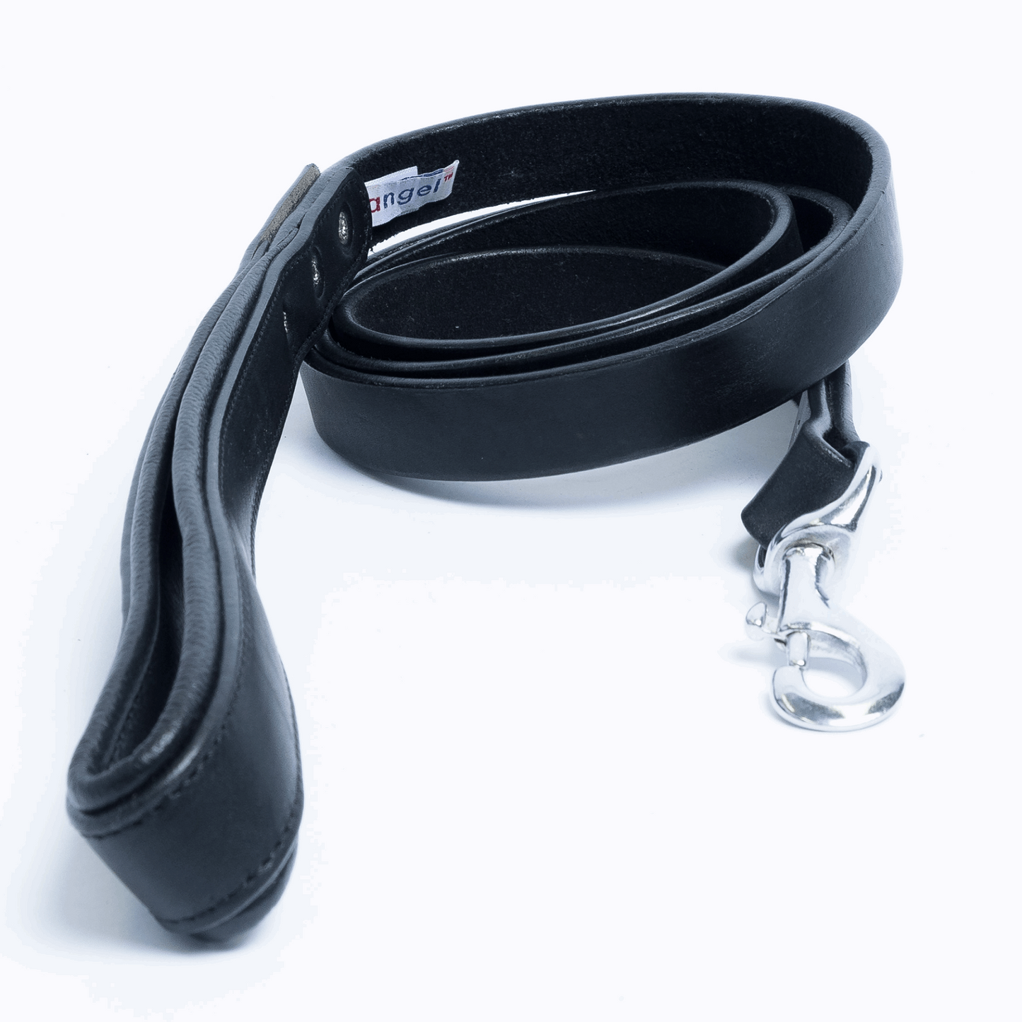 Leather Dog Leash with padded handle