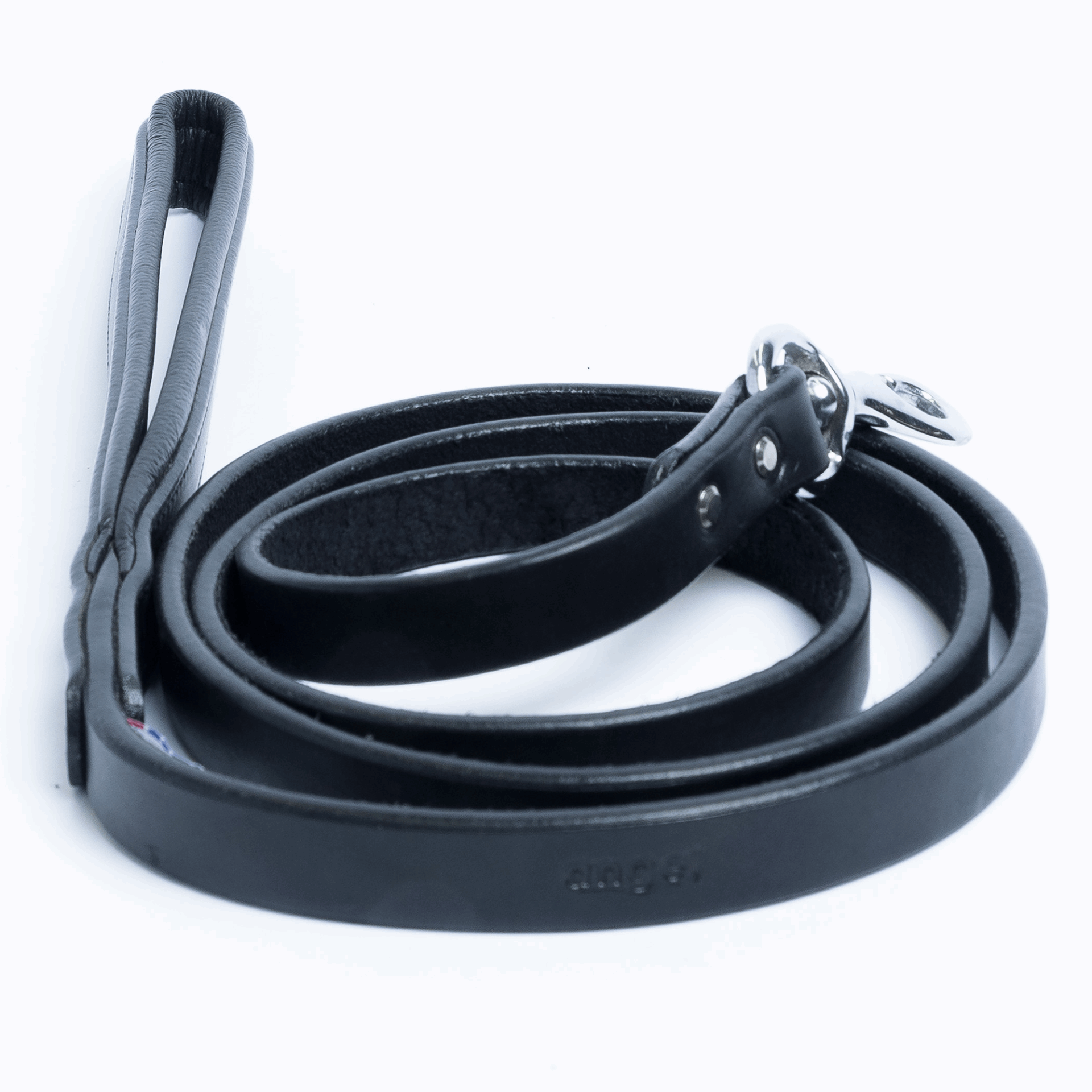 Leather Dog Leash with padded handle