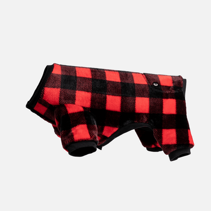 Dog Pajama - Red