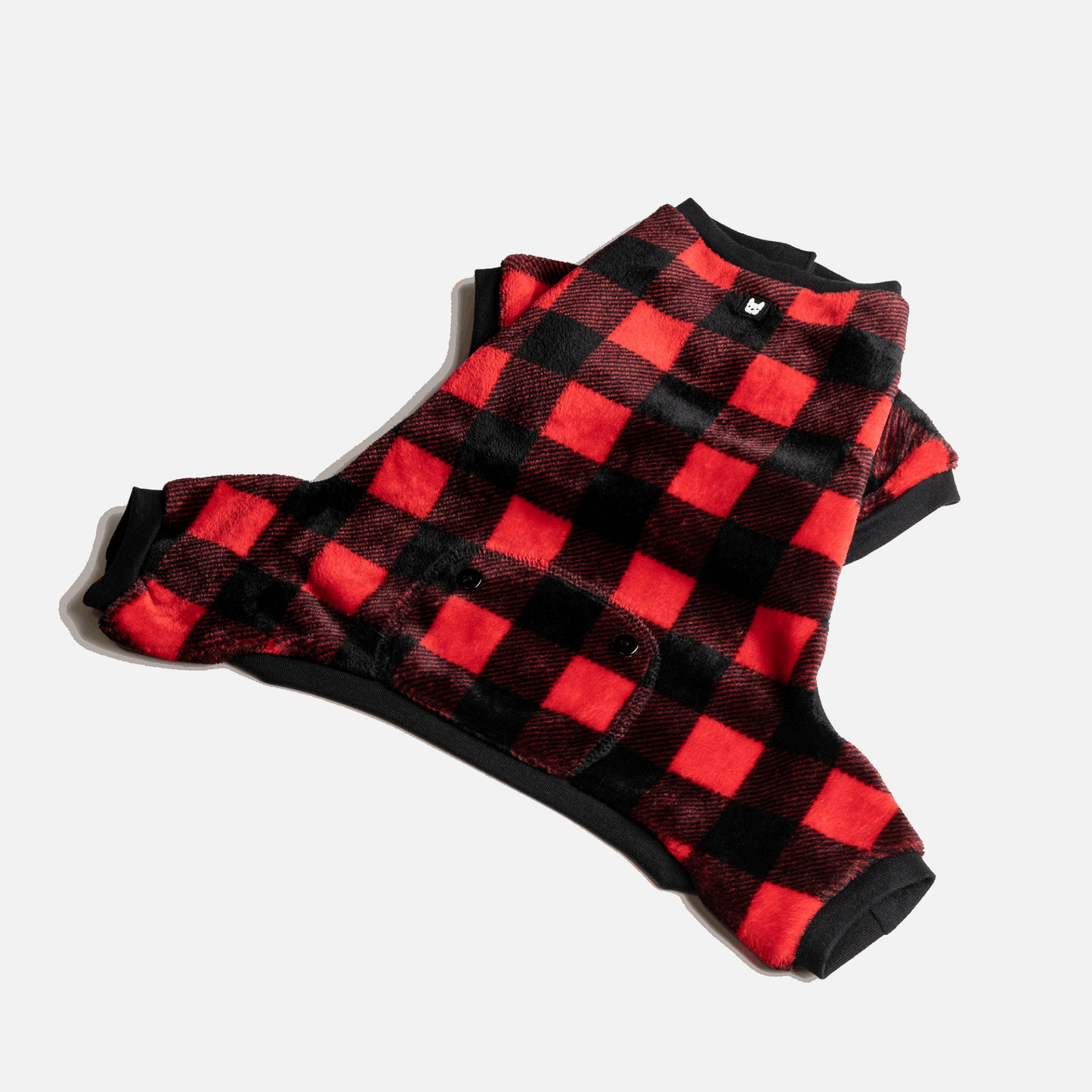 Dog Pajama - Red