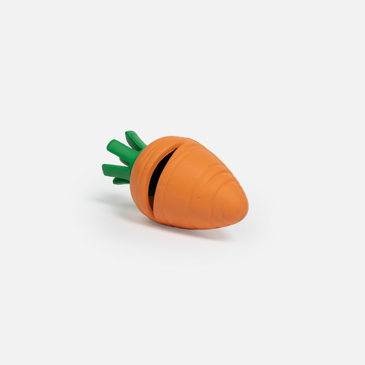  Carrot dog chew toy natural rubber