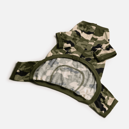 Matching Dog And Owner Pajamas Bundle - Camo