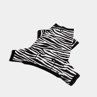 Dog Pajama - Zebra