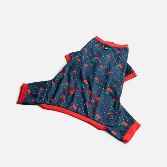 Cherry Dog Pajama 