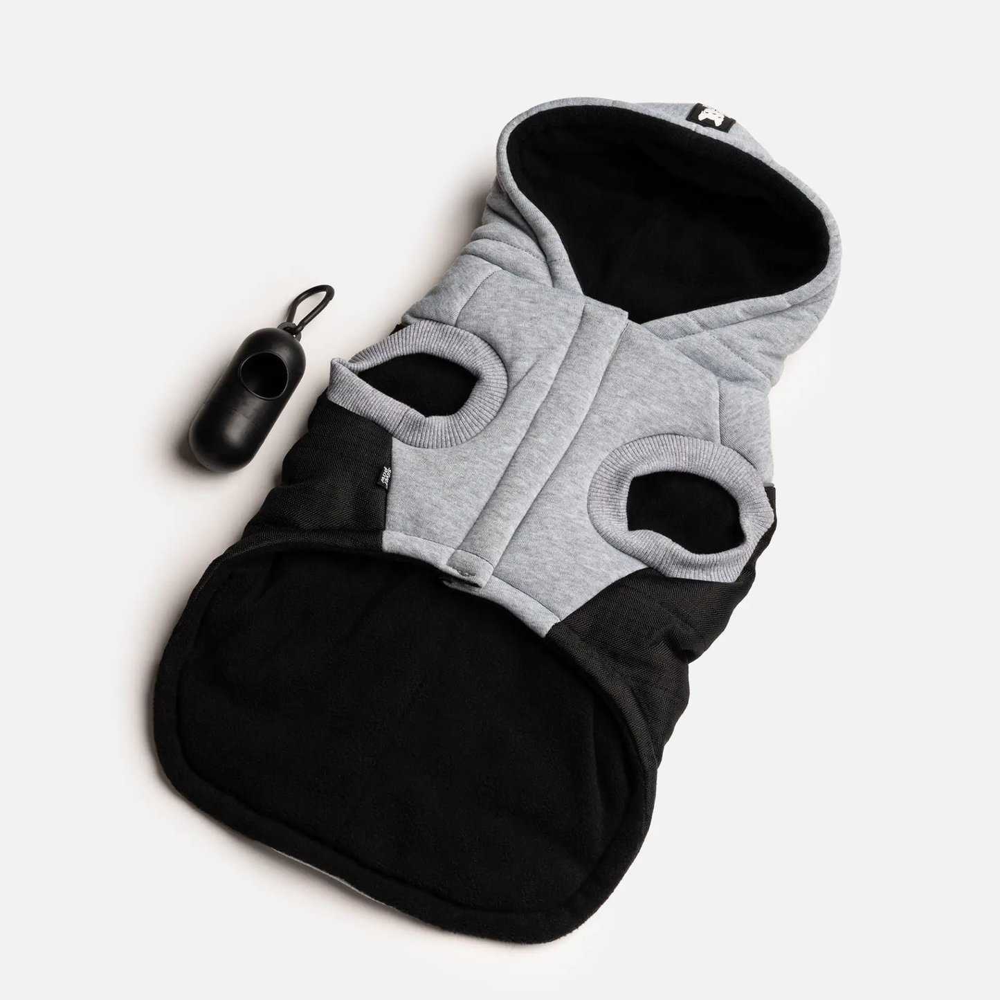 Dog Jacket - Black and grey