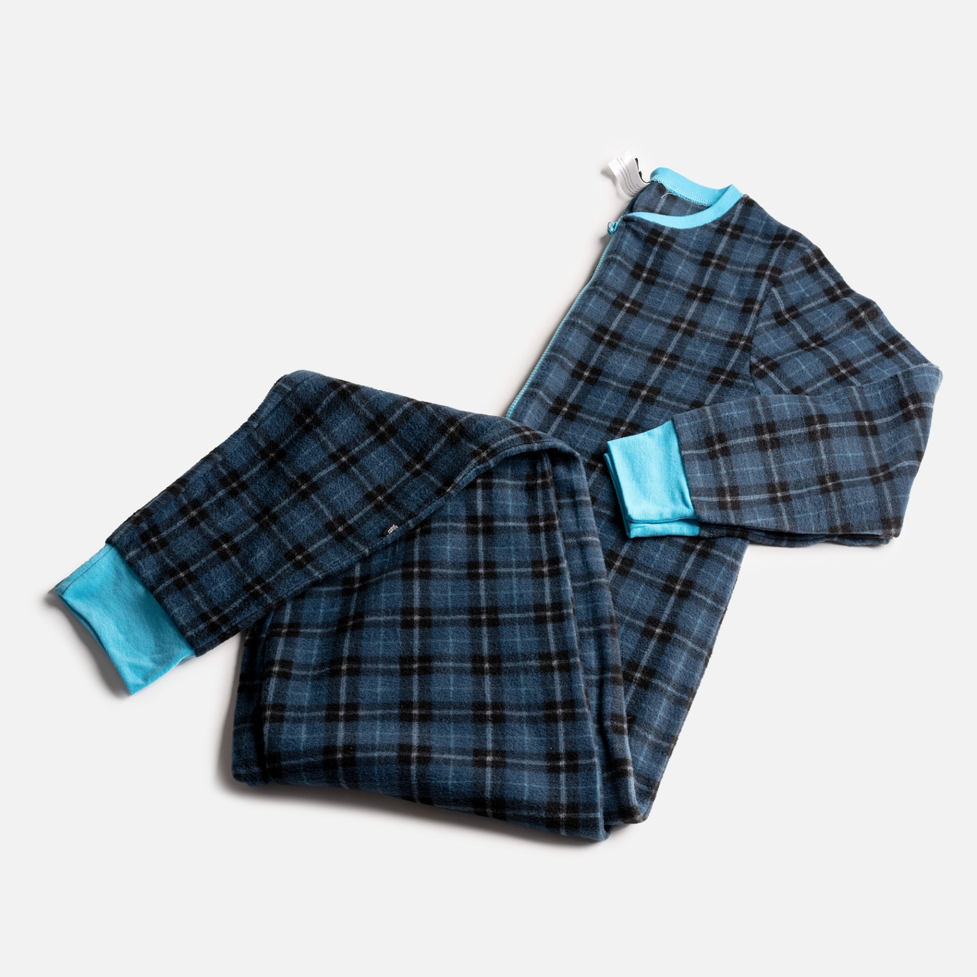 Matching Dog And Owner Pajamas Bundle - Blue Onesie