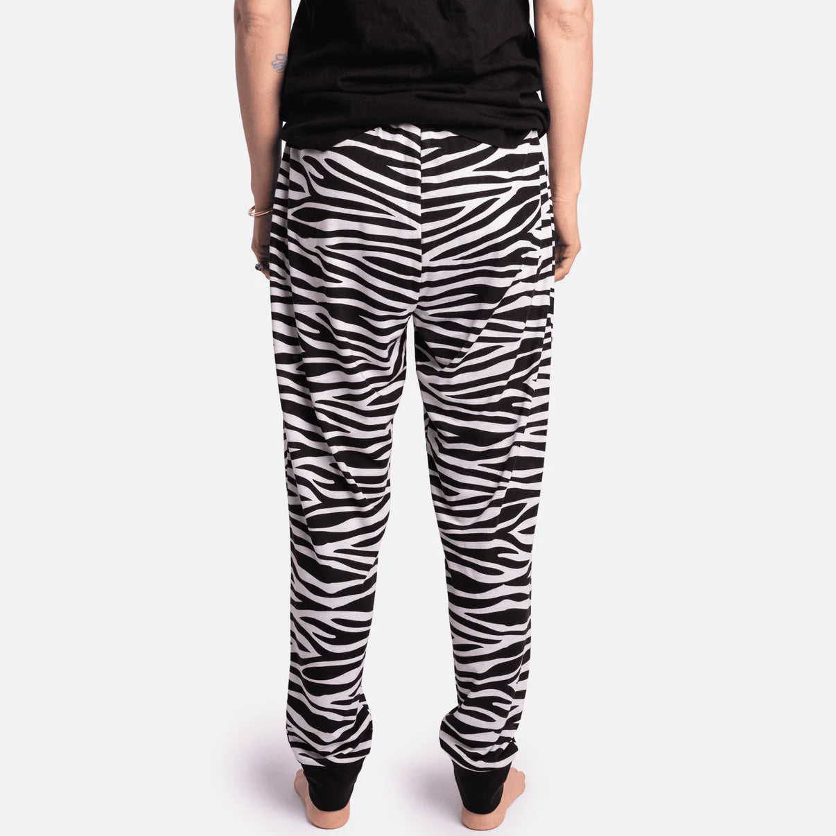 Matching Dog And Owner Pajamas Bundle - Zebra