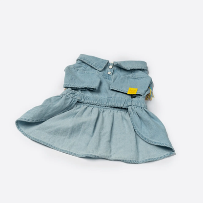 Denim Dog Dress