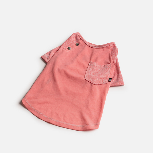 Urban Fit Dog Tee - Pink soft dog t-shirt