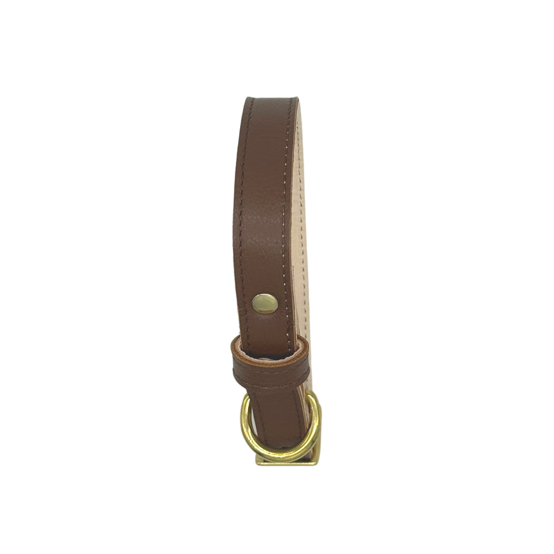  Leather Dog Collar for small dogs