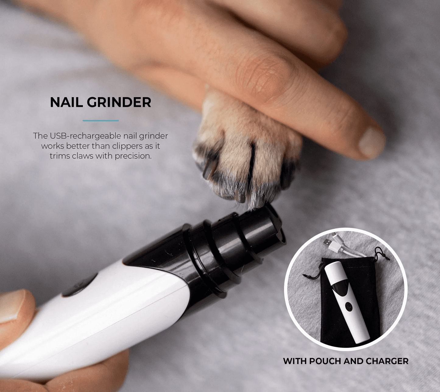 dog nail grinder dog grooming kit