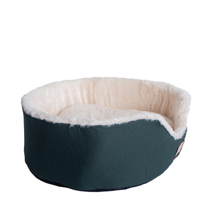  Laurel Green and Ivory Structured Dog bed - small