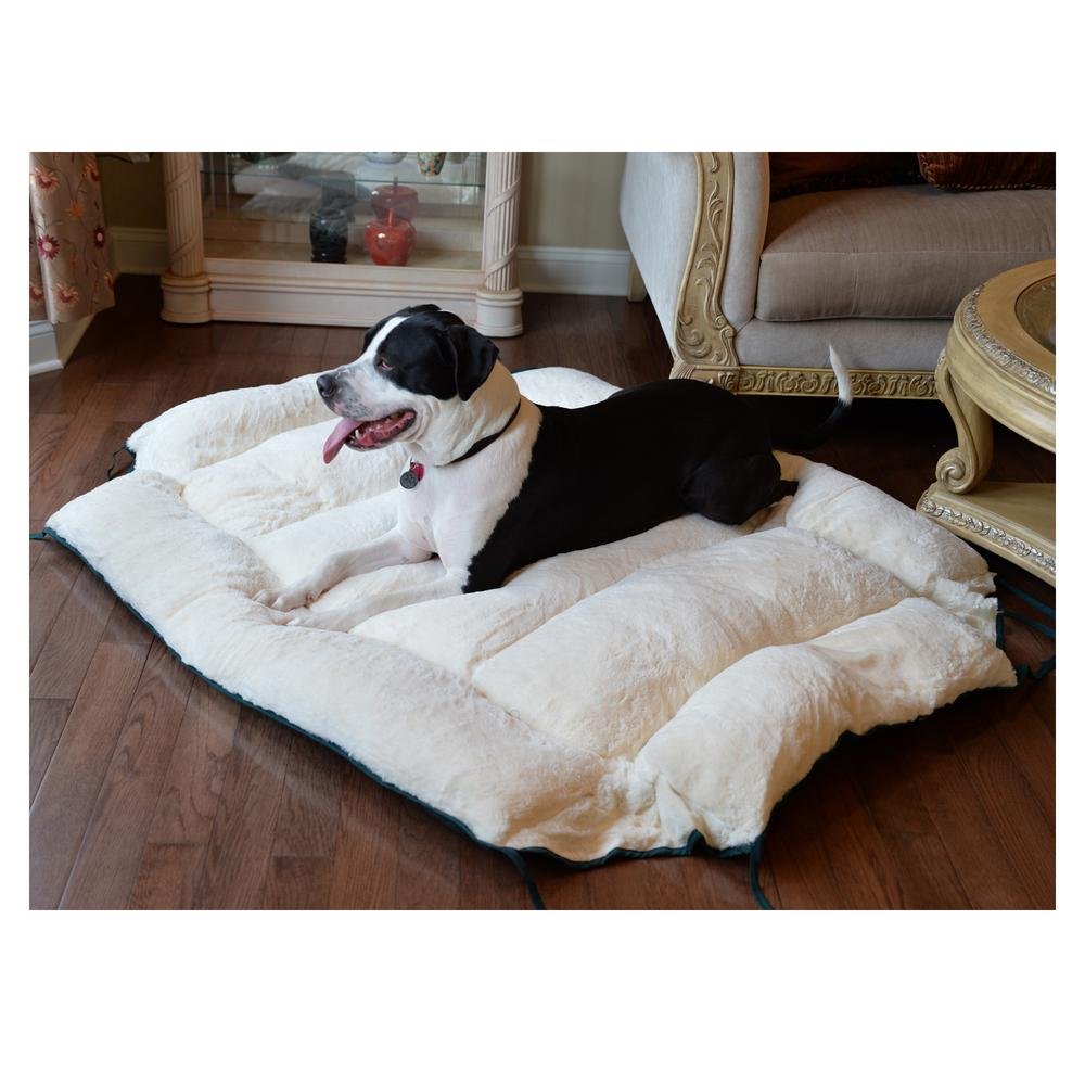 thick and comfortable large dog bed