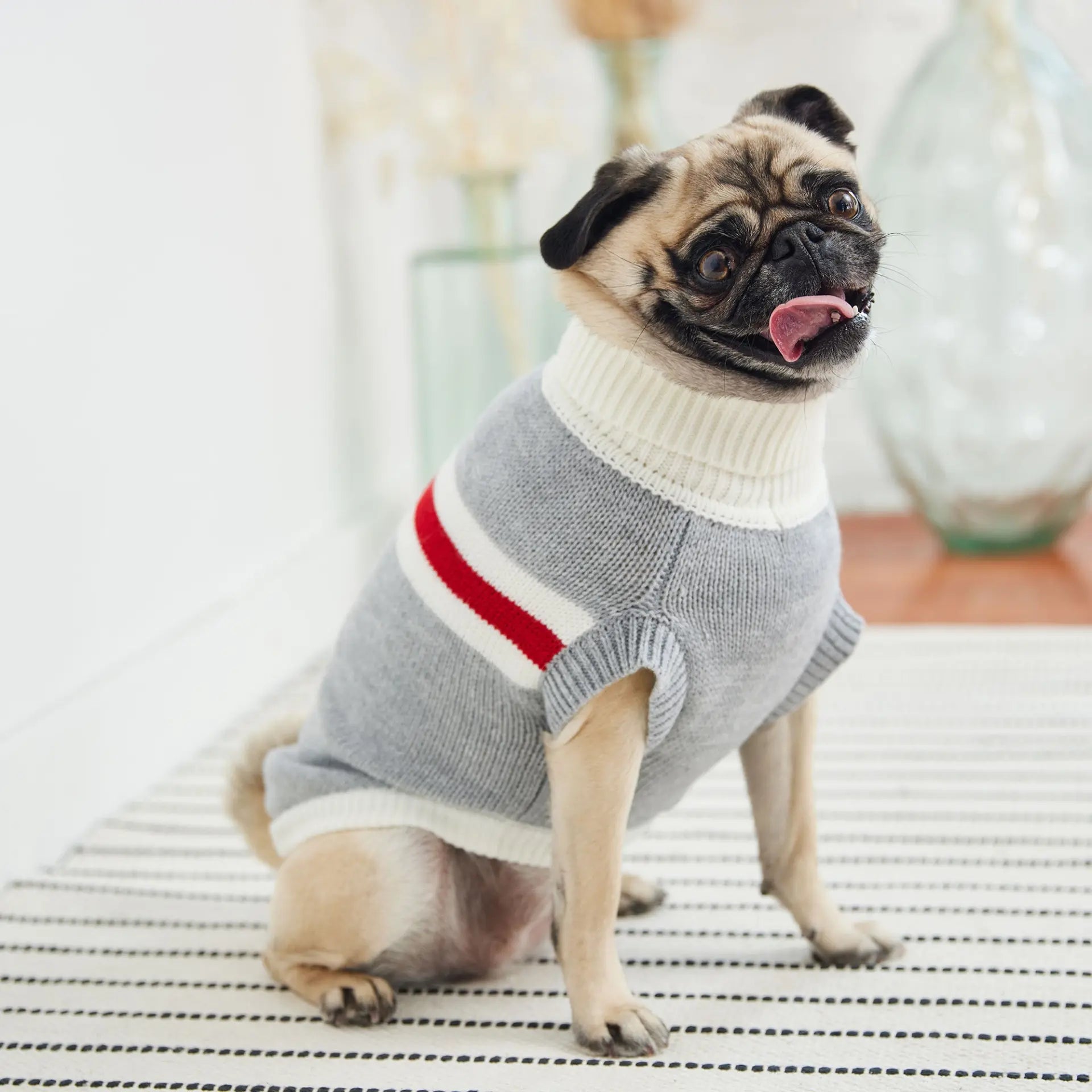 Cosy Pooch Trekking Sweater - Grey Mix