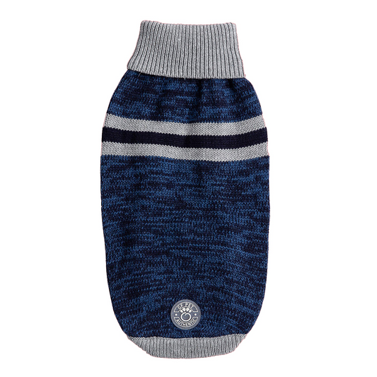 Cosy Pooch Trekking Sweater - Blue