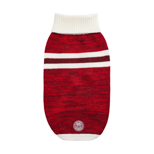 Cosy Pooch Trekking Sweater - Red