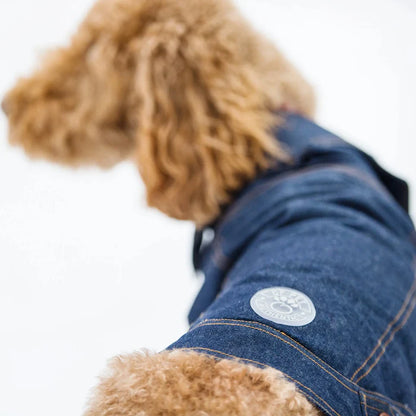 Denim Dog Jacket - Dark Blue