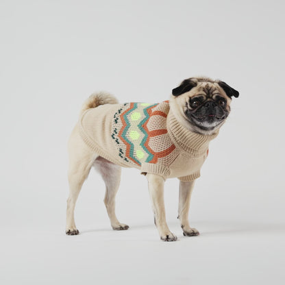 Heritage Dog Sweater - Sand